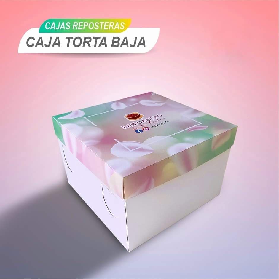 CAJAS PARA TORTA BAJA